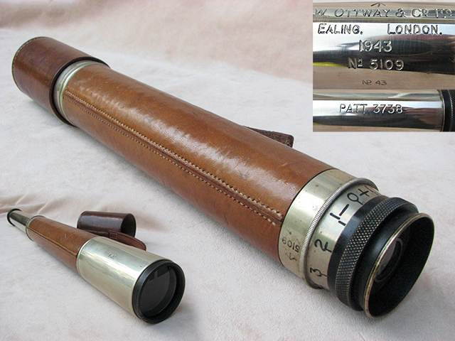 Ross Pattern 373B telescope with diopter ring